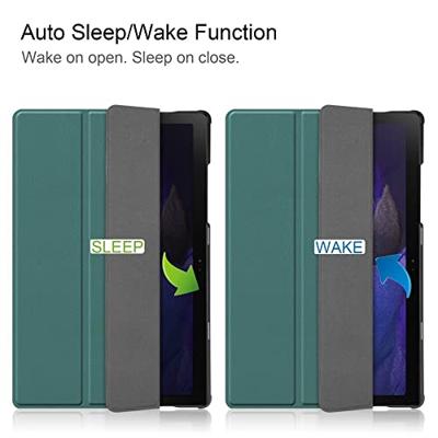 3-Vouw sleepcover hoes - Samsung Galaxy Tab A8 (2021) - Groen 3-Vouw sleepcover hoes - Samsung Galaxy Tab A8 (2021) - Groen