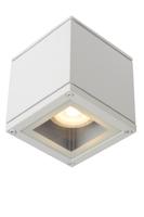 Lucide AVEN - Plafondspot Badkamer - 1xGU10 - IP65 - Wit - thumbnail