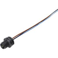binder 76 4331 0011 00008-0200 Miniatuur-rondconnector Flensstekker Totaal aantal polen: 8 1 stuk(s) - thumbnail