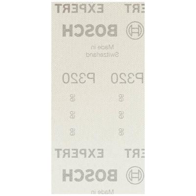 Bosch Accessoires Expert M480 schuurnet voor vlakschuurmachines 93 x 186 mm, K320 - 1 stuk(s) - 2608900759 Bosch Accessoires Expert M480 schuurnet voor vlakschuurmachines 93 x 186 mm, K320 - 1 stuk(s) - 2608900759