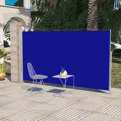 VidaXL Wind-/zonnescherm uittrekbaar 160x300 cm blauw VidaXL Wind-/zonnescherm uittrekbaar 160x300 cm blauw