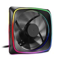 Sharkoon rgb shark lights case fan (zwart, 120 x 120 x 25 mm) - thumbnail