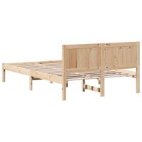 Bedframe Bruin 120 x 200 cm Massief grenenhout - thumbnail