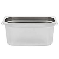 VidaXL Gastronormbakken 4 st gn 1/3 150 mm roestvrij staal - thumbnail