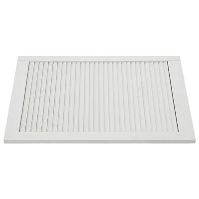 Louvredeuren 4 st 69x49,4 cm massief grenenhout wit Louvredeuren 4 st 69x49,4 cm massief grenenhout wit