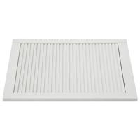 Louvredeuren 4 st 69x49,4 cm massief grenenhout wit - thumbnail