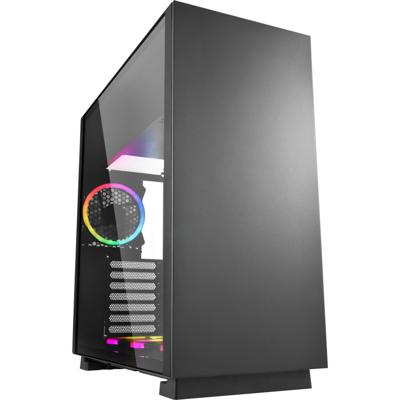 Sharkoon PURE STEEL RGB midi tower behuizing Sharkoon PURE STEEL RGB midi tower behuizing