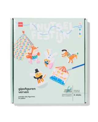 HEMA Gipsfiguren verven circus - 5 stuks