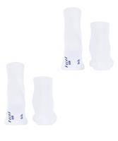 FALKE 2-paar Run ribbel korte sokken - Comfortabele katoenen dames en heren sokken - thumbnail