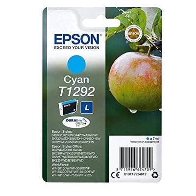 Epson inktcartridge T1292, 460 pagina&apos;s, OEM C13T12924012, cyaan