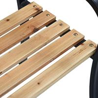 Tuinbank 120 cm hout - thumbnail