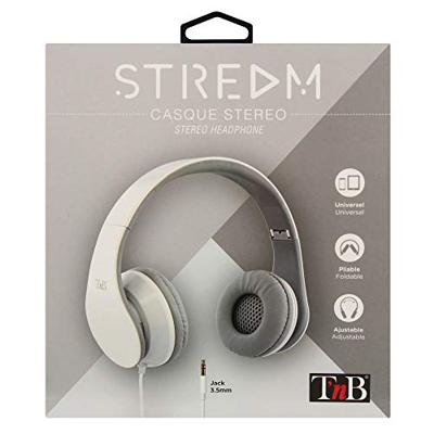 T'nB Stream Bedraad Hoofdtelefoon Wit