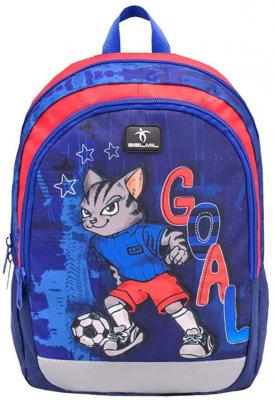 Belmil rugzak kat en voetbal junior 12 liter polyester blauw Belmil rugzak kat en voetbal junior 12 liter polyester blauw