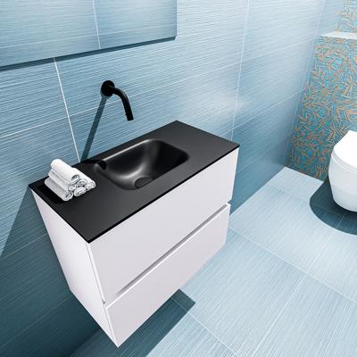 MONDIAZ ADA 60cm toiletmeubel cale. LEX wastafel urban midden zonder kraangat