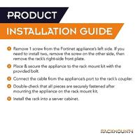 Rackmount.IT RM-FR-T17 rack-toebehoren Montageset - thumbnail