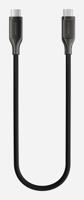 Nomad USB-C to USB-C Kevlar® cable (0.3m/240W) - Carbide - thumbnail