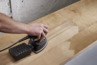 Wolfcraft Hechtschuurbladen | Korund | K40 | Geperforeerd | 95mm | 10 stuks - 1811000 - thumbnail