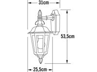 buitenlamp Pallas Promachos zwart 483-750 konstsmide - thumbnail