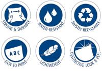 Enveloppen Tyvek ft 250 x 353 mm (B4), doos van 100 stuks - thumbnail