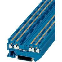 Phoenix Contact 3208208 Doorgangsserieklem 3.5 mm Snelaansluiting Blauw 50 stuk(s) - thumbnail