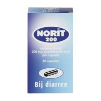 Norit Capsules 200mg - thumbnail