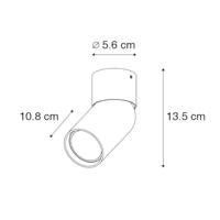 QAZQA Smart spot wit verstelbaar incl. Wifi GU10 - Falo - thumbnail