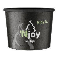 NJOY sundae beker bio (50x 225cc) - thumbnail