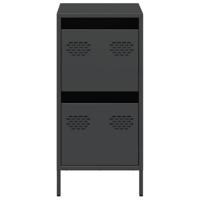 Dressoir 35x39x73,5 cm koudgewalst staal zwart - thumbnail