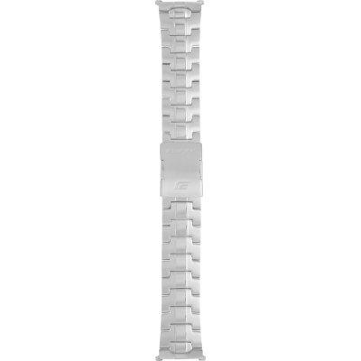 Casio horlogeband 10344744 Edifice Staal Zilver 22mm