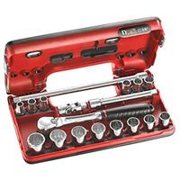 Facom Doppenset 3/8" 6-Kant Mm J.161B 18 Dlg - J.161DBOX1 - J.161DBOX1 - thumbnail