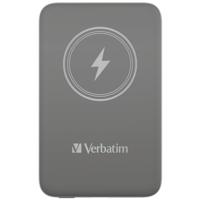 Verbatim Charge n Go Magnetic Wireless Powerbank 10000 mAh Fast Charge, Quick Charge 3.0, USB PD 3.0, Adaptive Fast Charge LiPo USB-C Grijs - thumbnail