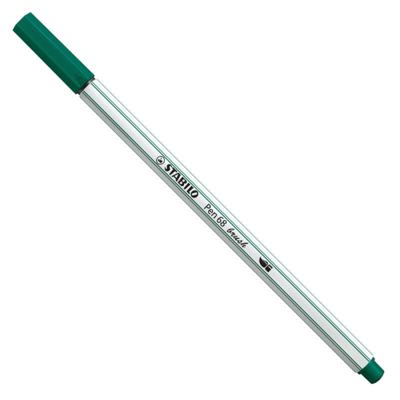 Stabilo pen 68 brush - viltstift - turquoise groen (53)