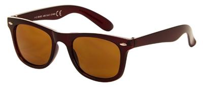 AZ Eyewear zonnebril Classic unisex bruin met bruine lens (AZ 44) AZ Eyewear zonnebril Classic unisex bruin met bruine lens (AZ 44)
