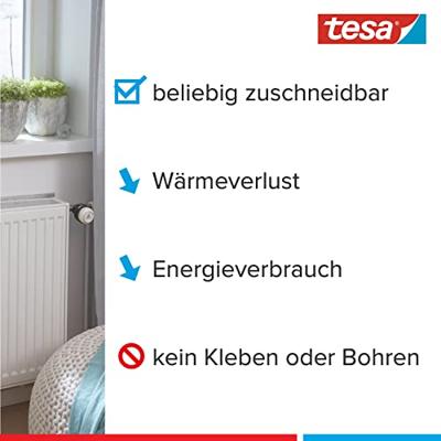 tesa 55157-00100-02 Radiatorfolie tesamoll Zilver (l x b) 1 m x 70 cm 1 stuk(s)