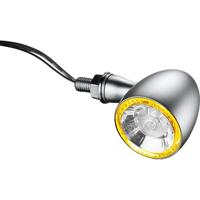 Kellermann Kl turn signal bullet 100 matt chrome - thumbnail