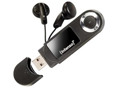 Intenso Music Walker MP3-speler 16 GB Zwart