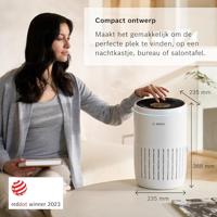 Bosch Home Comfort 7733702200 Air 2000 Luchtreiniger 37 m² Wit - thumbnail