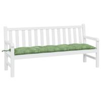 Bankkussen bladpatroon 180x50x7 cm stof - thumbnail