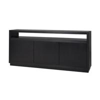 Richmond Dressoir 'Oakura' Eikenhout 190cm, kleur zwart - thumbnail