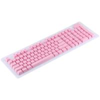 ABS Doorschijnende Keycaps OEM zeer mechanisch toetsenbord universal game toetsenbord (roze) - thumbnail