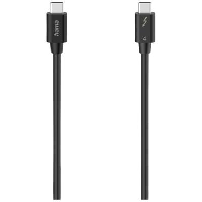 Hama Thunderbolt-4-kabel USB-C 40 Gbit/s 5 A 100 W Ultra-HD 5K 0,80 M