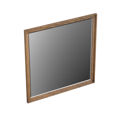 Spiegel Forzalaqua Reno Rechthoek 80x80 Cm Eiken Castle Brown