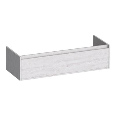 Brauer Hope - Onderkast - 120 cm - met 1 Softclose Lade Greeploos en 1 Sifon Uitsparing - Forest Seashell