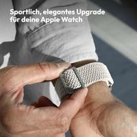 Vonmählen Woven Loop For Apple Watch 40 - 41 - 42mm One Size Silver/Olive - thumbnail