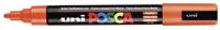 Uni POSCA paintmarker PC-5M, 1,8 - 2,5 mm, donkeroranje - thumbnail