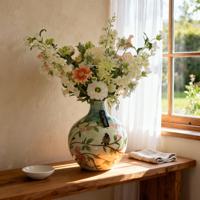 Handgebonden Kunstboeket Alexia Luzern 70cm - thumbnail