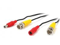 Conceptronic CCBNC18 coax-kabel 18 m BNC+DC Zwart, Rood, Geel - thumbnail