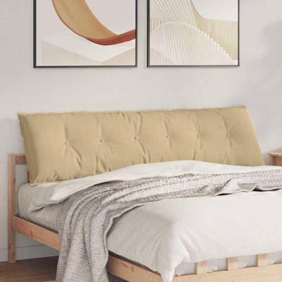 Rugkussen Grijs groen 180 x 50 cm Cordstof