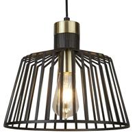 Searchlight HanglampBird Cage Ø 30cm - 9411BK - thumbnail