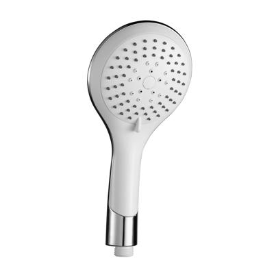 BROADWAY handdouche, 5 functies, wit-chroom nobel design antikalk nozzles 5 functies douchekop: Ø ca. 11,5 cm inclusief waterbesparende pakking - tot wel 50% minder water verbruik ½" (Ø ca BROADWAY handdouche, 5 functies, wit-chroom nobel design antikalk nozzles 5 functies douchekop: Ø ca. 11,5 cm inclusief waterbesparende pakking - tot wel 50% minder water verbruik ½" (Ø ca